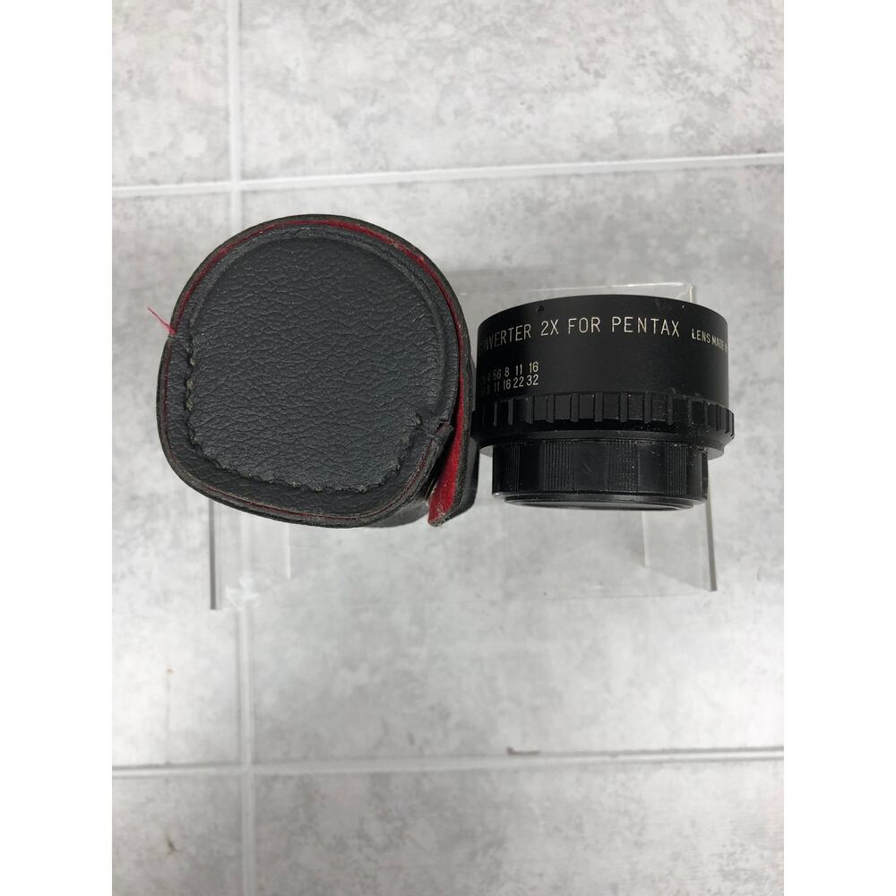 Telesar Auto Tele Converter 2X for Pentax with One Cap and Case